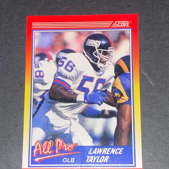Lawrence Taylor ‘L.T.’ Cards (5) 1990-1991 - Picture 10 of 12